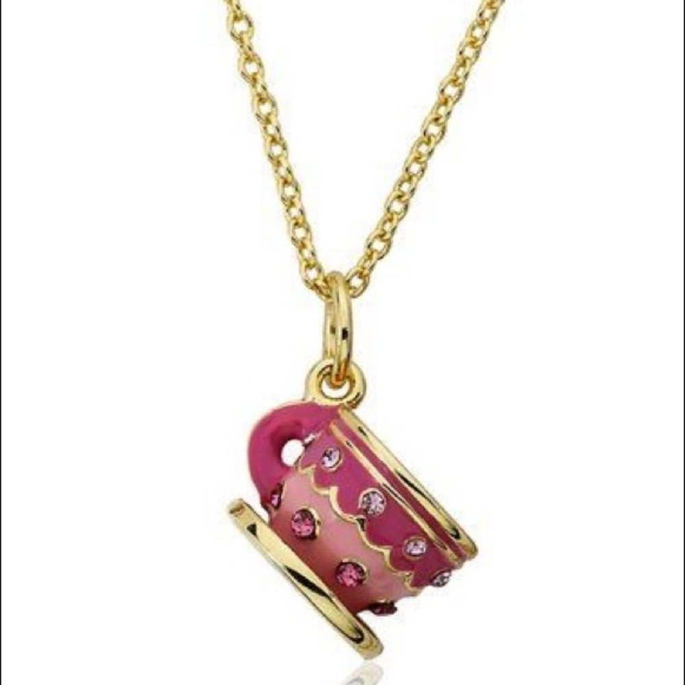 💜💗 Tea for Two 💗 Molly Glitz 💗 14K gold plated Tea Cup